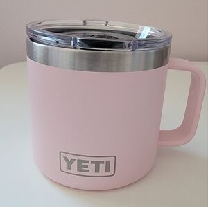 Ice Pink Yeti 14 Oz Rambler Mug